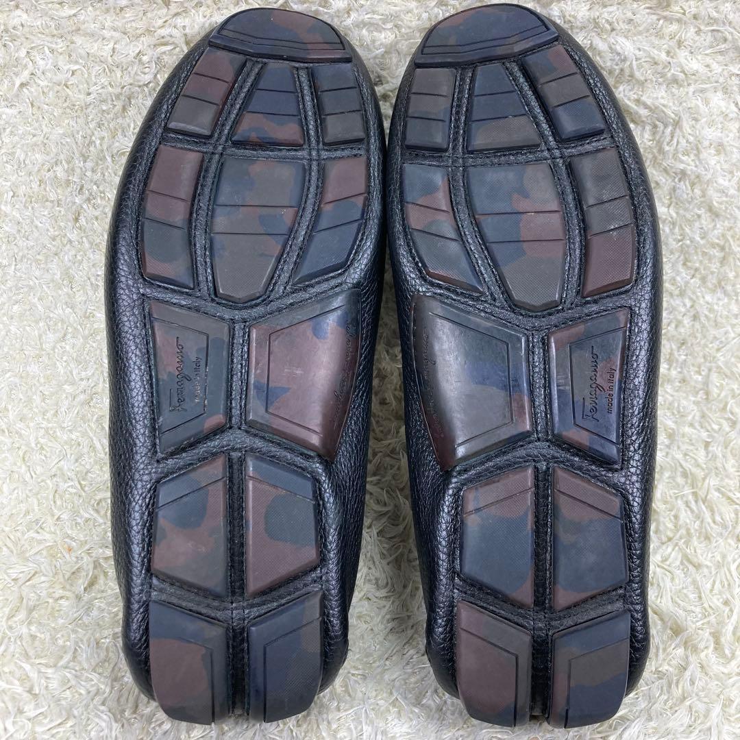 『美品』サルヴァトーレフェラガモ ガンチーニ ローファー モカシン ドライビング