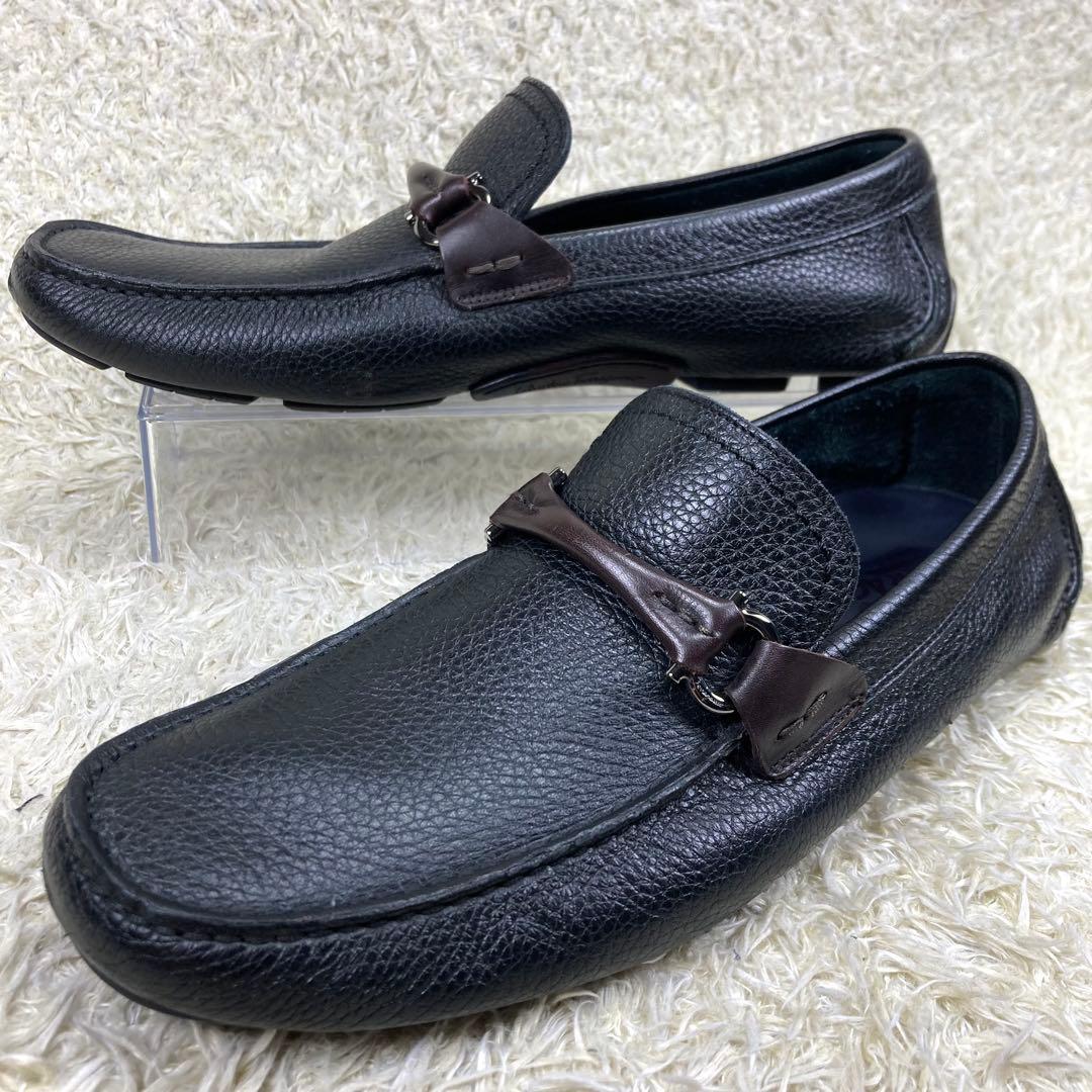 『美品』サルヴァトーレフェラガモ ガンチーニ ローファー モカシン ドライビング