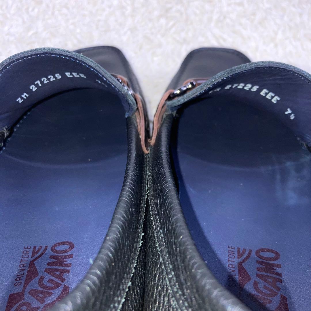 『美品』サルヴァトーレフェラガモ ガンチーニ ローファー モカシン ドライビング