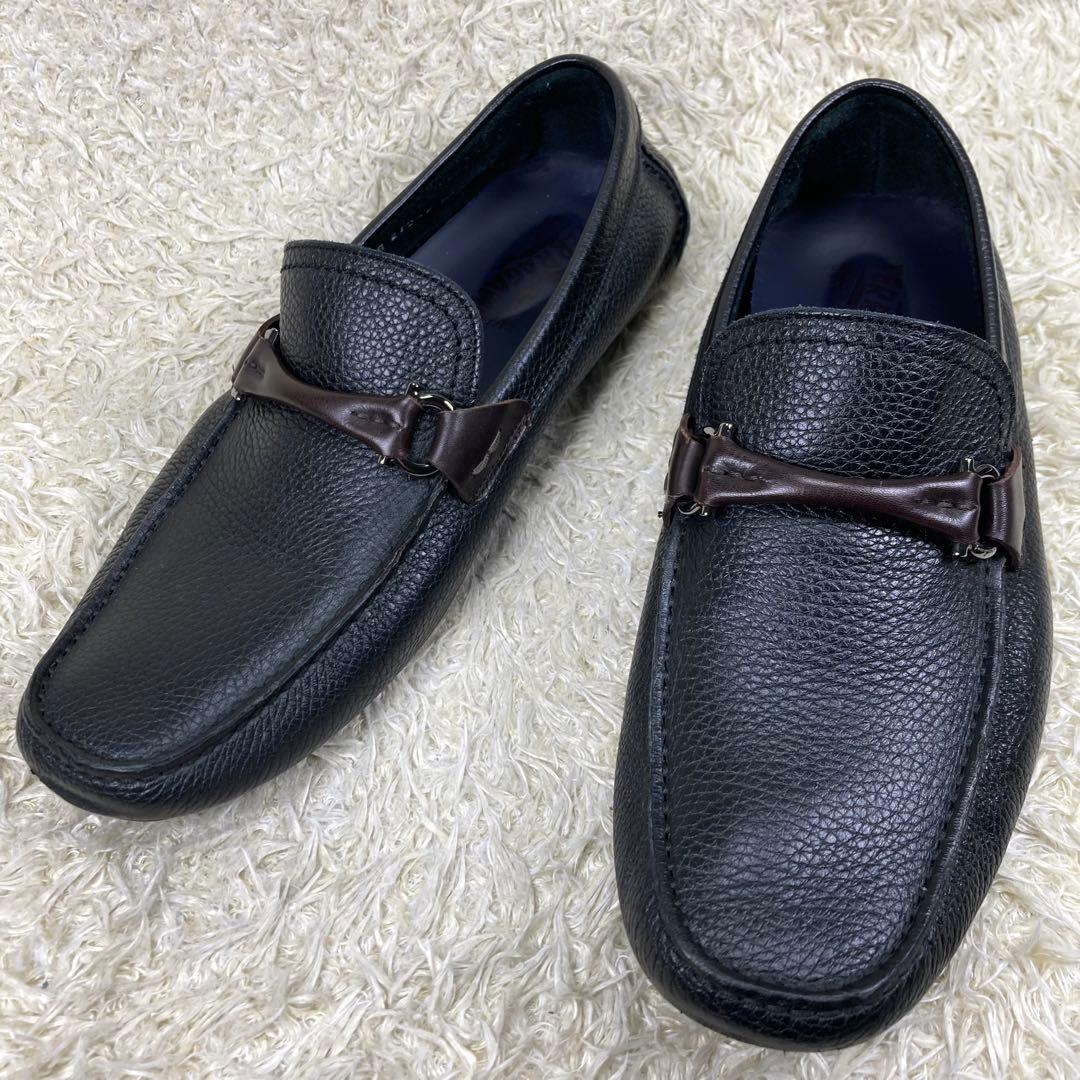 『美品』サルヴァトーレフェラガモ ガンチーニ ローファー モカシン ドライビング