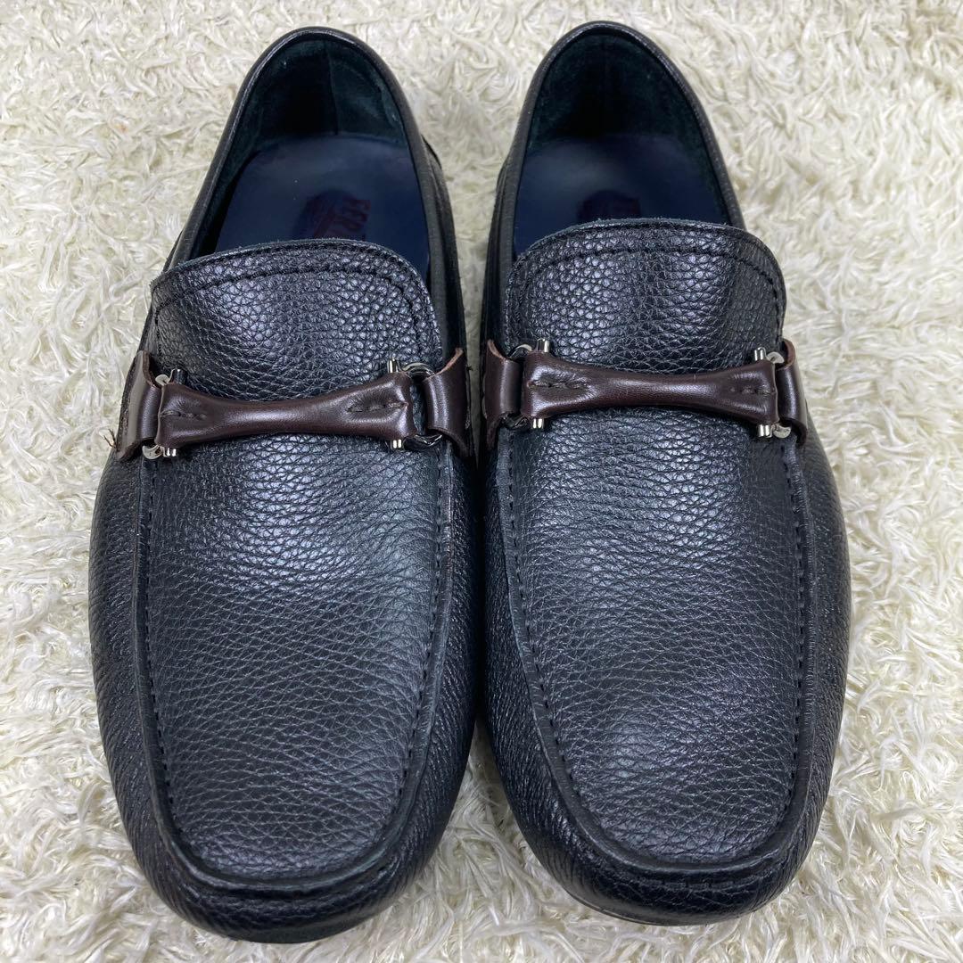 『美品』サルヴァトーレフェラガモ ガンチーニ ローファー モカシン ドライビング