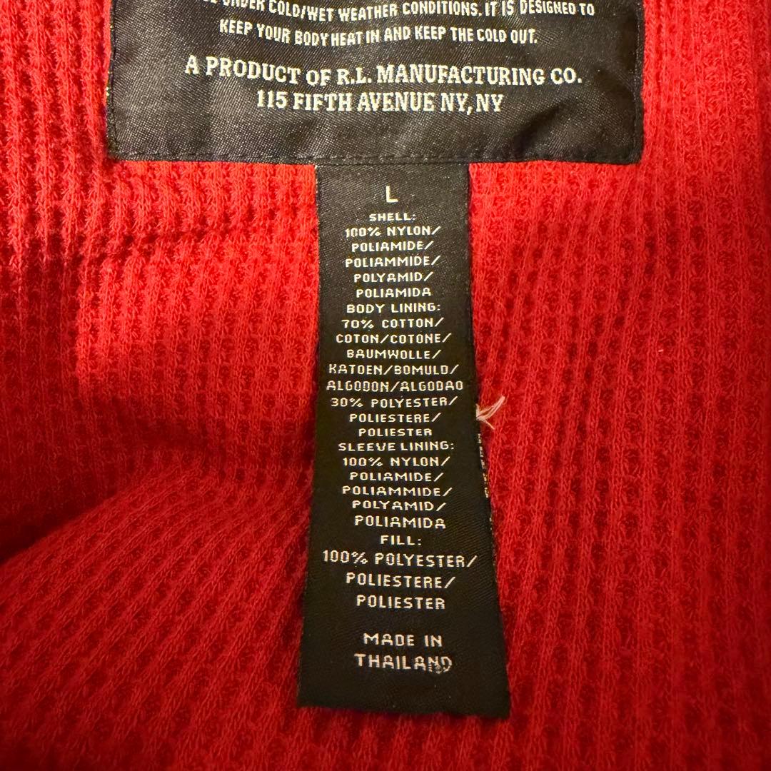 POLO JEANS CO. RALPH LAUREN MA-1 ブラック L