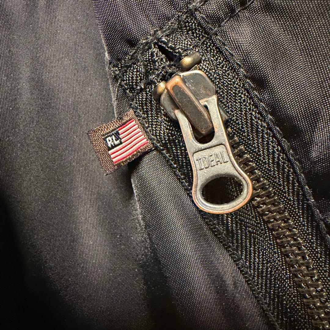 POLO JEANS CO. RALPH LAUREN MA-1 ブラック L