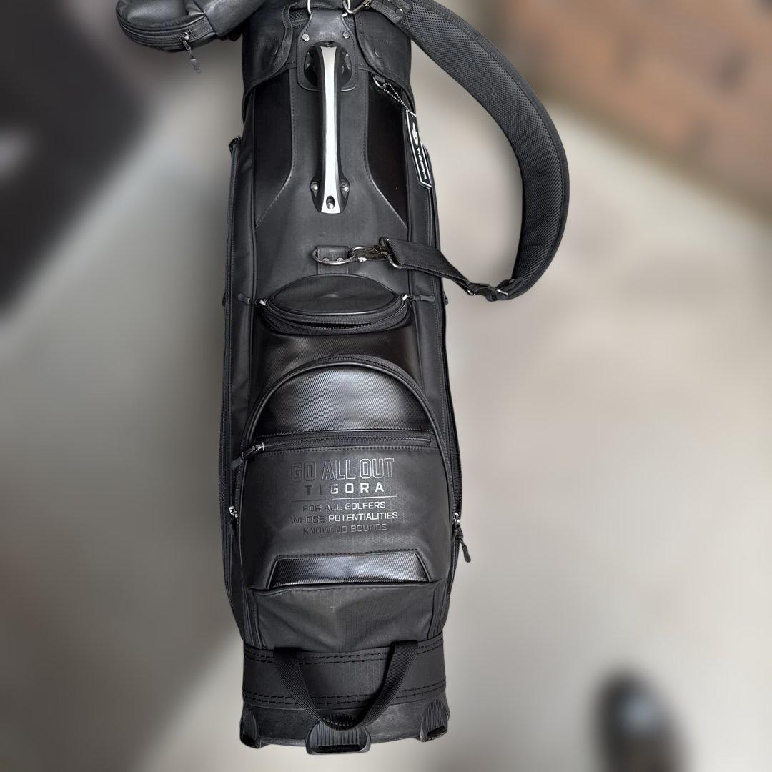 美品　キャディバッグ ティゴラ軽量 ゴルフ TIGORA