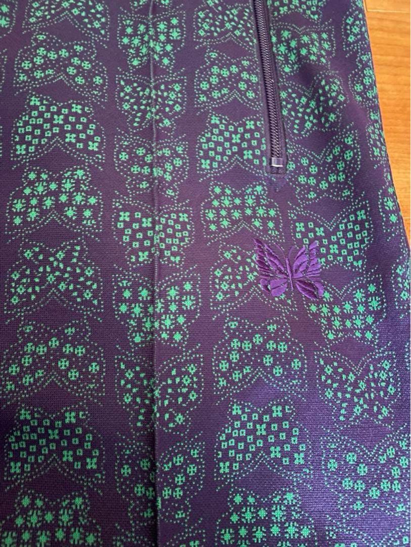 needles トラックパンツ 22ss　KP213パピヨン 総柄