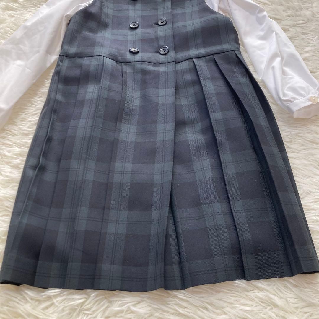 グリーンレーベルリラクシング　フォーマルスーツ　チェック　125cm 入学式