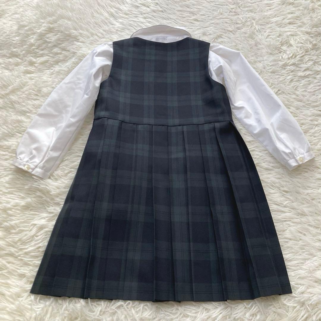 グリーンレーベルリラクシング　フォーマルスーツ　チェック　125cm 入学式
