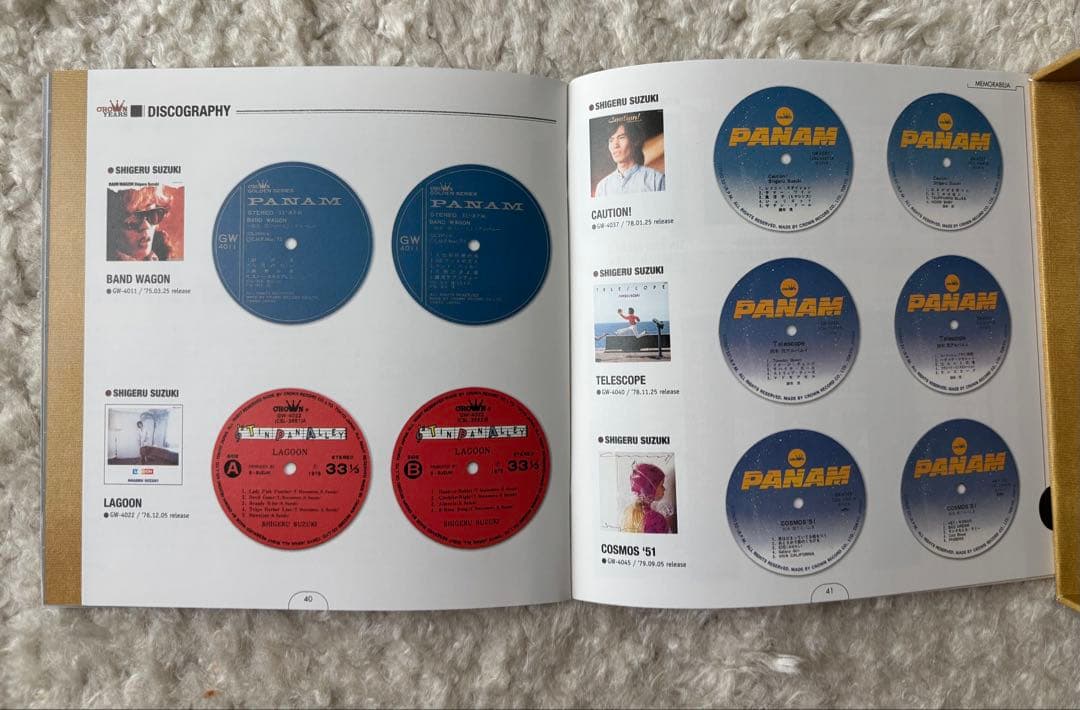 鈴木茂 ヒストリー・ボックス～クラウン・イヤーズ 1974-1979／CD6枚組