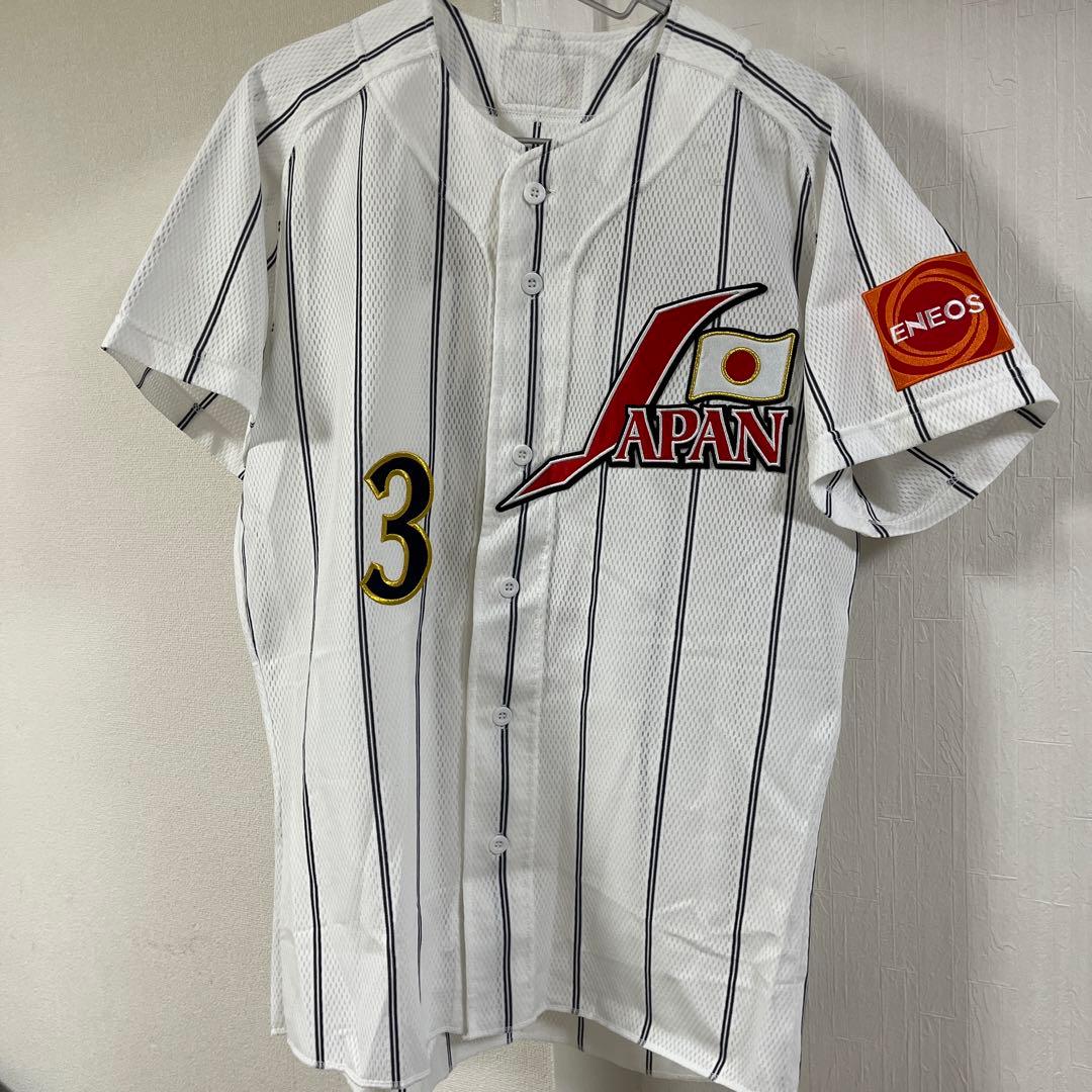 【祝長嶋茂雄賞新設】アテネ五輪野球日本代表長嶋茂雄監督ユニフォームスポンサー刺繍