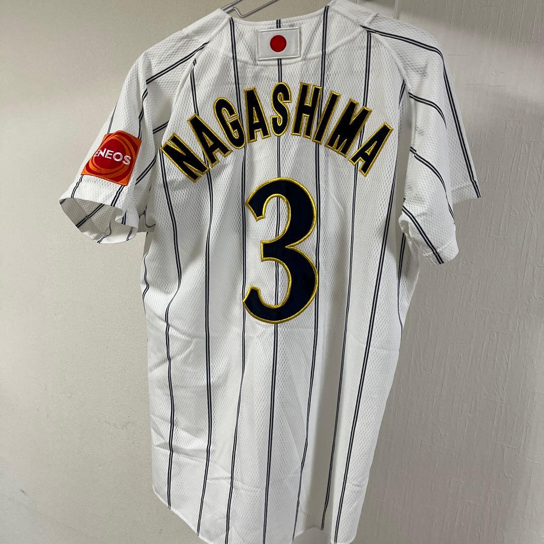 【祝長嶋茂雄賞新設】アテネ五輪野球日本代表長嶋茂雄監督ユニフォームスポンサー刺繍