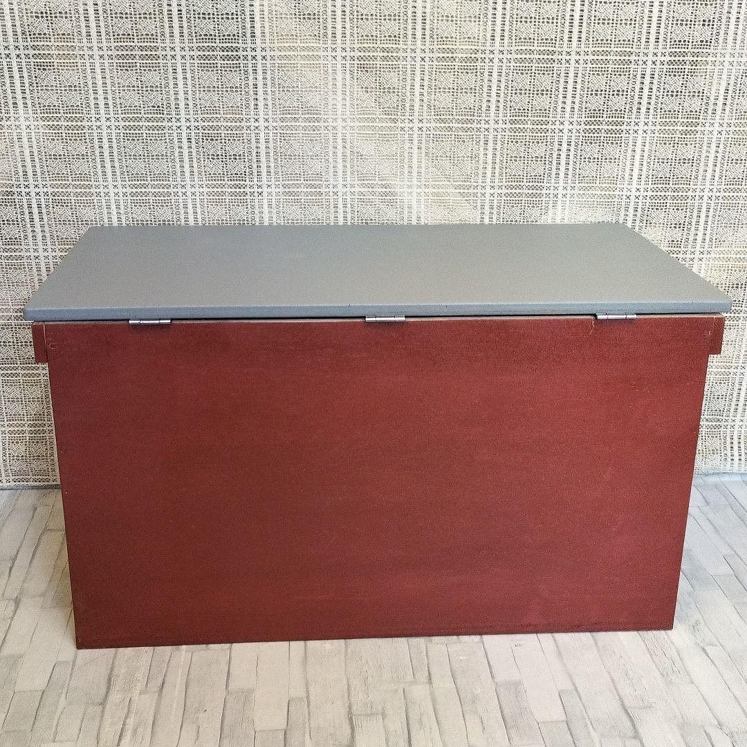 70《宅配BOX》収納 ボックス 置き配 りんご箱 木箱 コンテナ ポスト