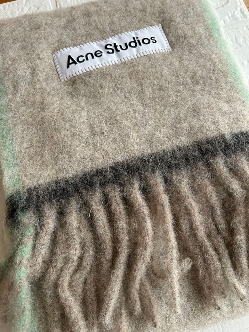 acne studios アグネ モヘア マフラー