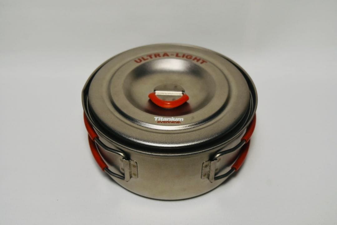 新品 EVERNEW チタンULクッカー３セット　ケース付