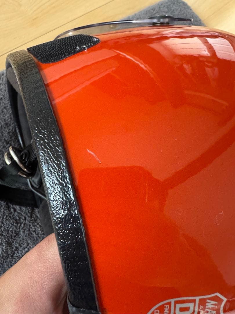 McHAL フルフェイスヘルメット オレンジ