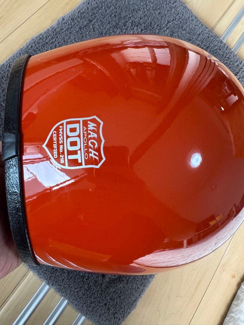 McHAL フルフェイスヘルメット オレンジ