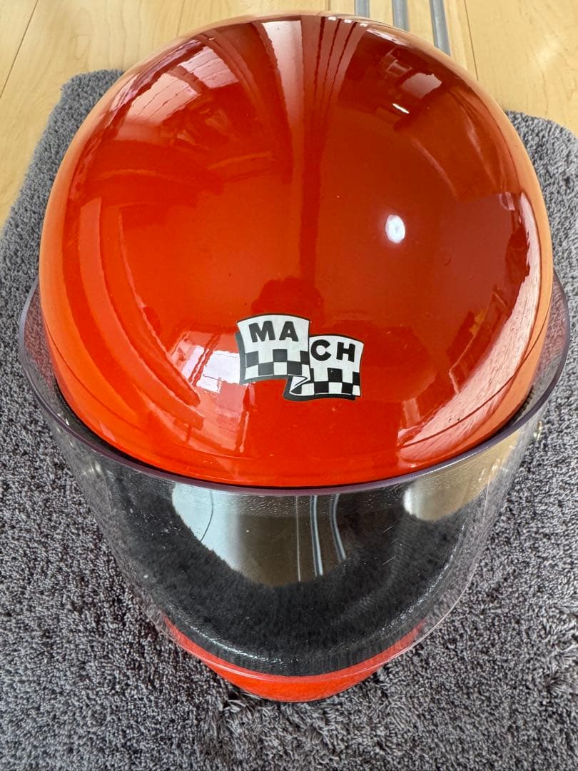McHAL フルフェイスヘルメット オレンジ
