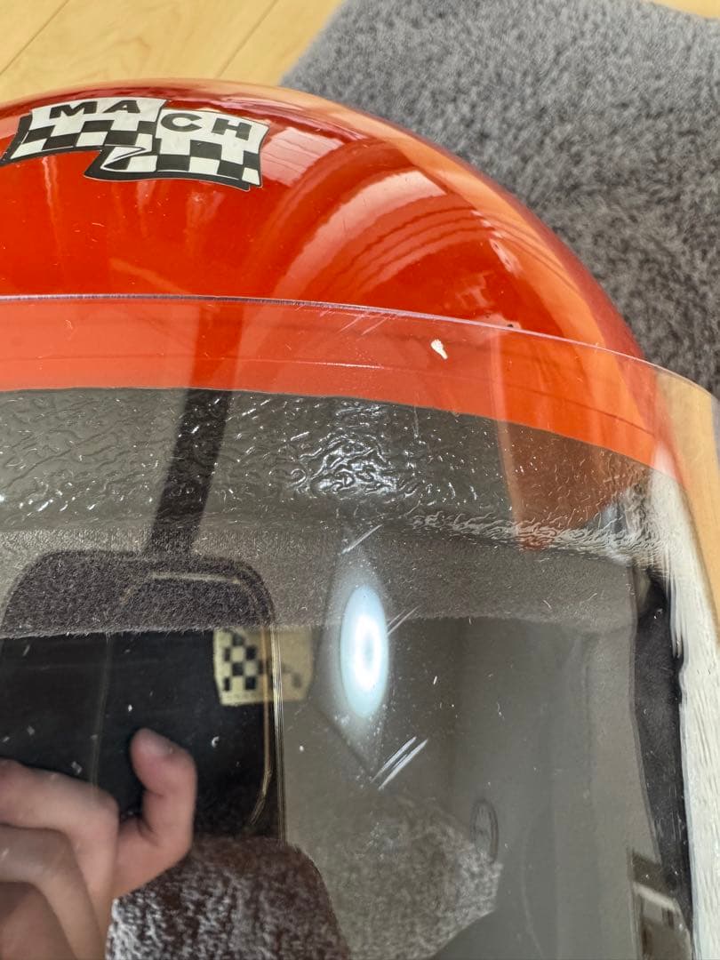 McHAL フルフェイスヘルメット オレンジ