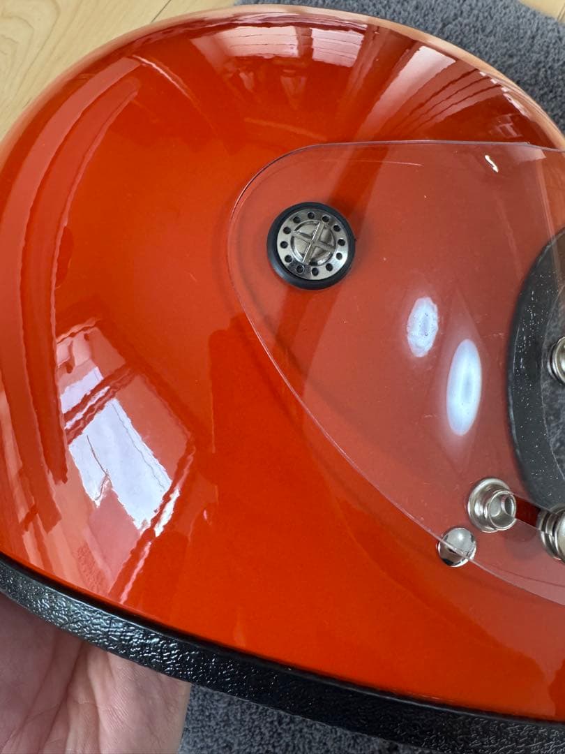 McHAL フルフェイスヘルメット オレンジ