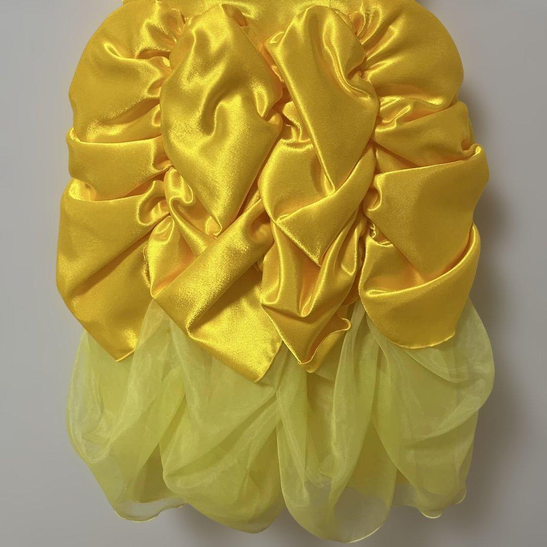 ビビディバビディブティック ベル ディズニー 黄色 ドレス