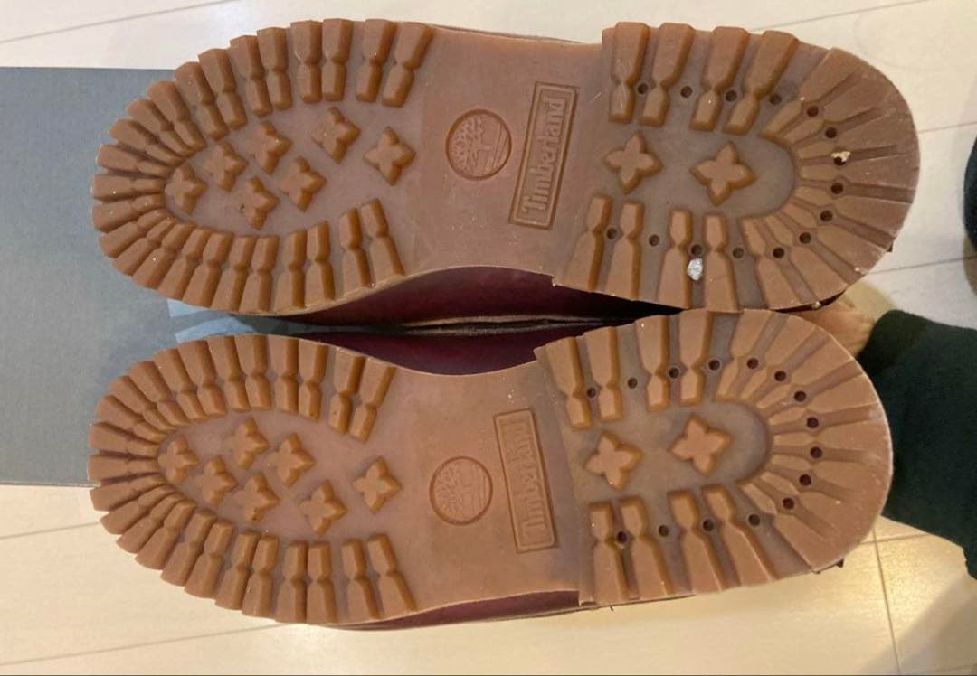 ティンバーランド　スリーアイクラシック　ラグ - バーガンディ