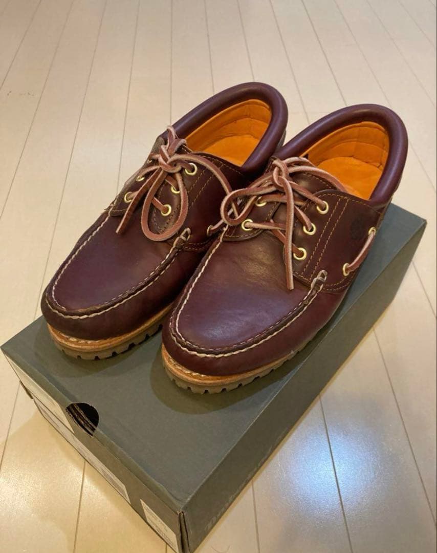 ティンバーランド　スリーアイクラシック　ラグ - バーガンディ