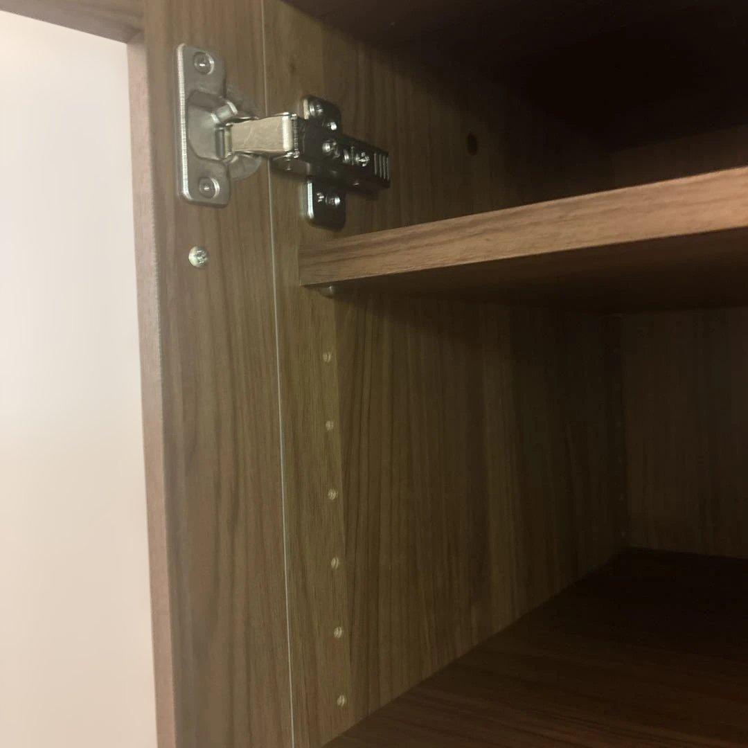 o*e様 大塚家具　食器棚 ガラス扉 3引き出し たのめる便込み