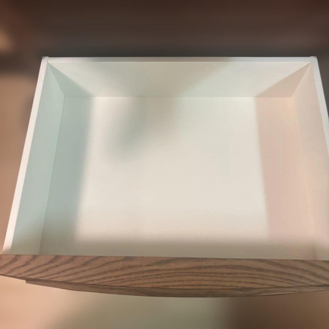 o*e様 大塚家具　食器棚 ガラス扉 3引き出し たのめる便込み