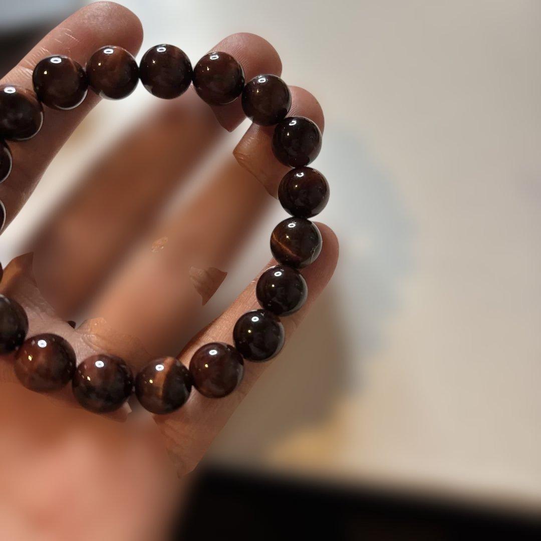 すっごい綺麗なレッドタイガーアイ！ズーンとくる！おすすめ！