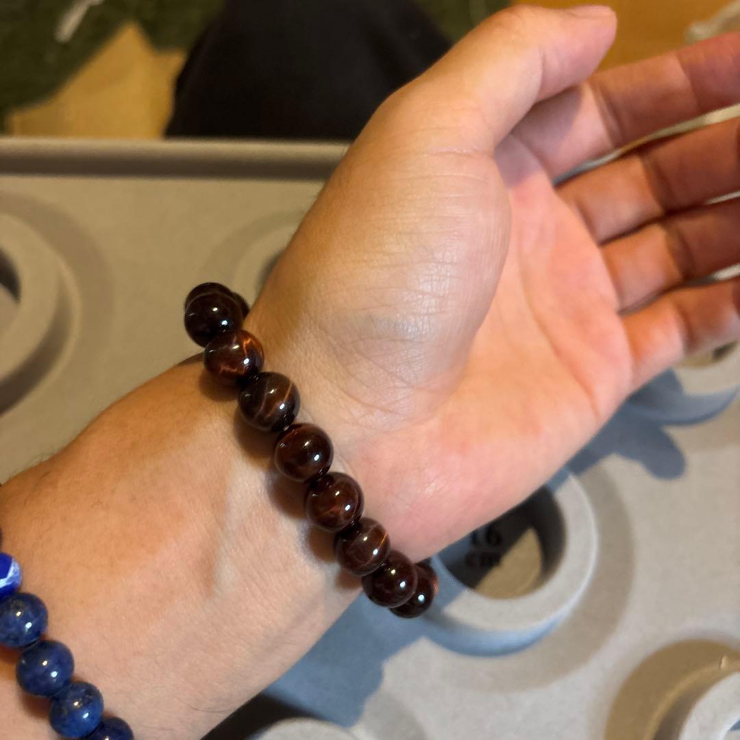 すっごい綺麗なレッドタイガーアイ！ズーンとくる！おすすめ！