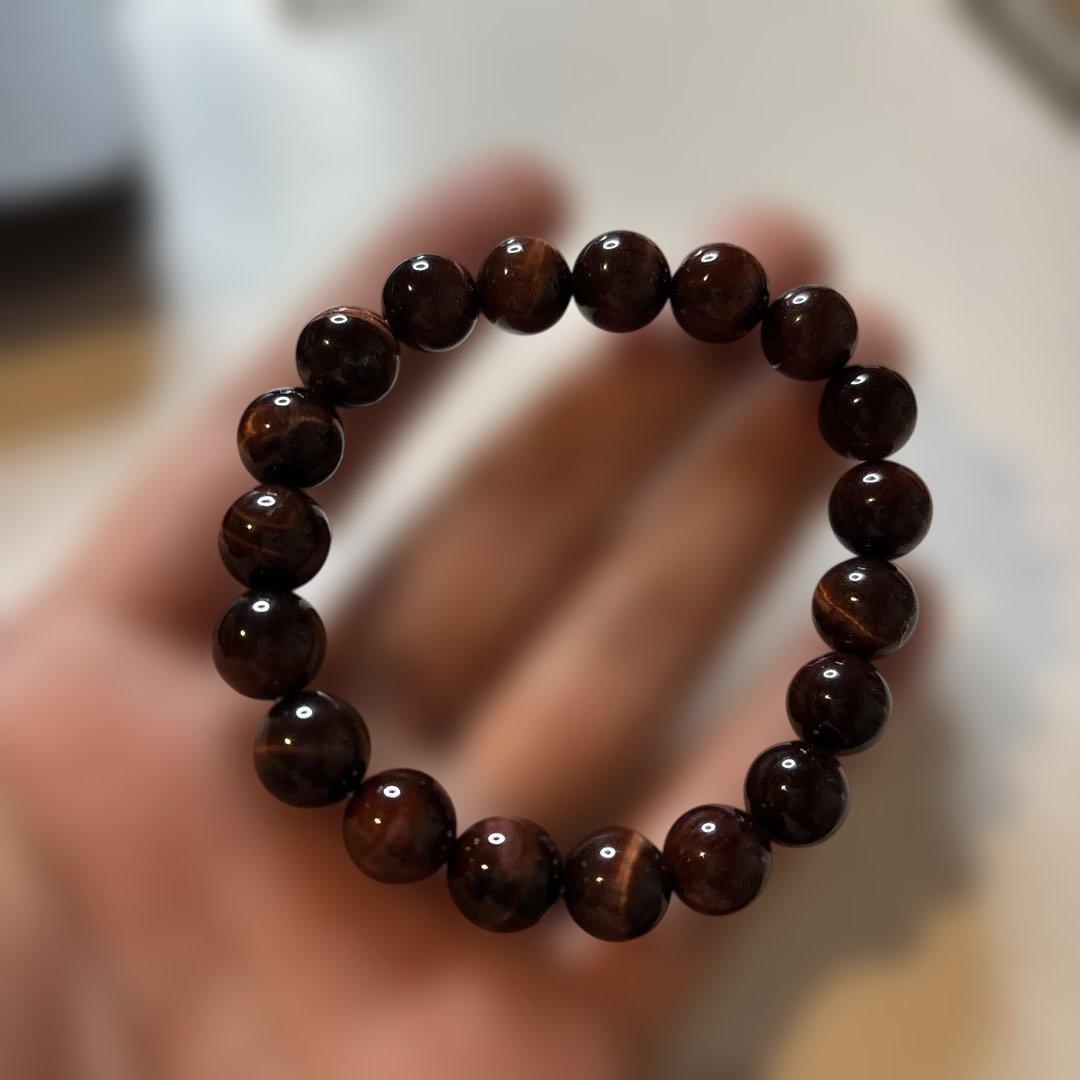 すっごい綺麗なレッドタイガーアイ！ズーンとくる！おすすめ！