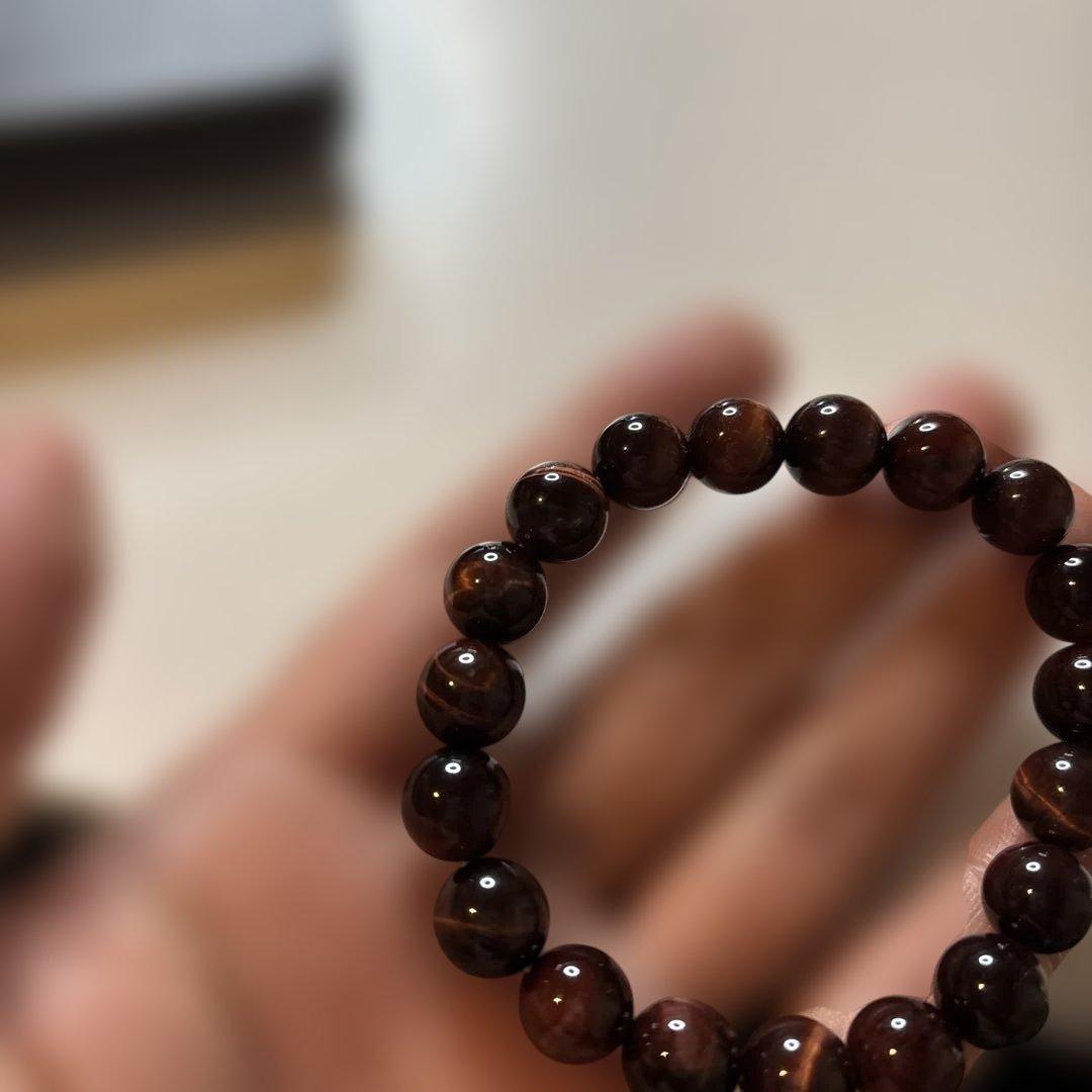 すっごい綺麗なレッドタイガーアイ！ズーンとくる！おすすめ！