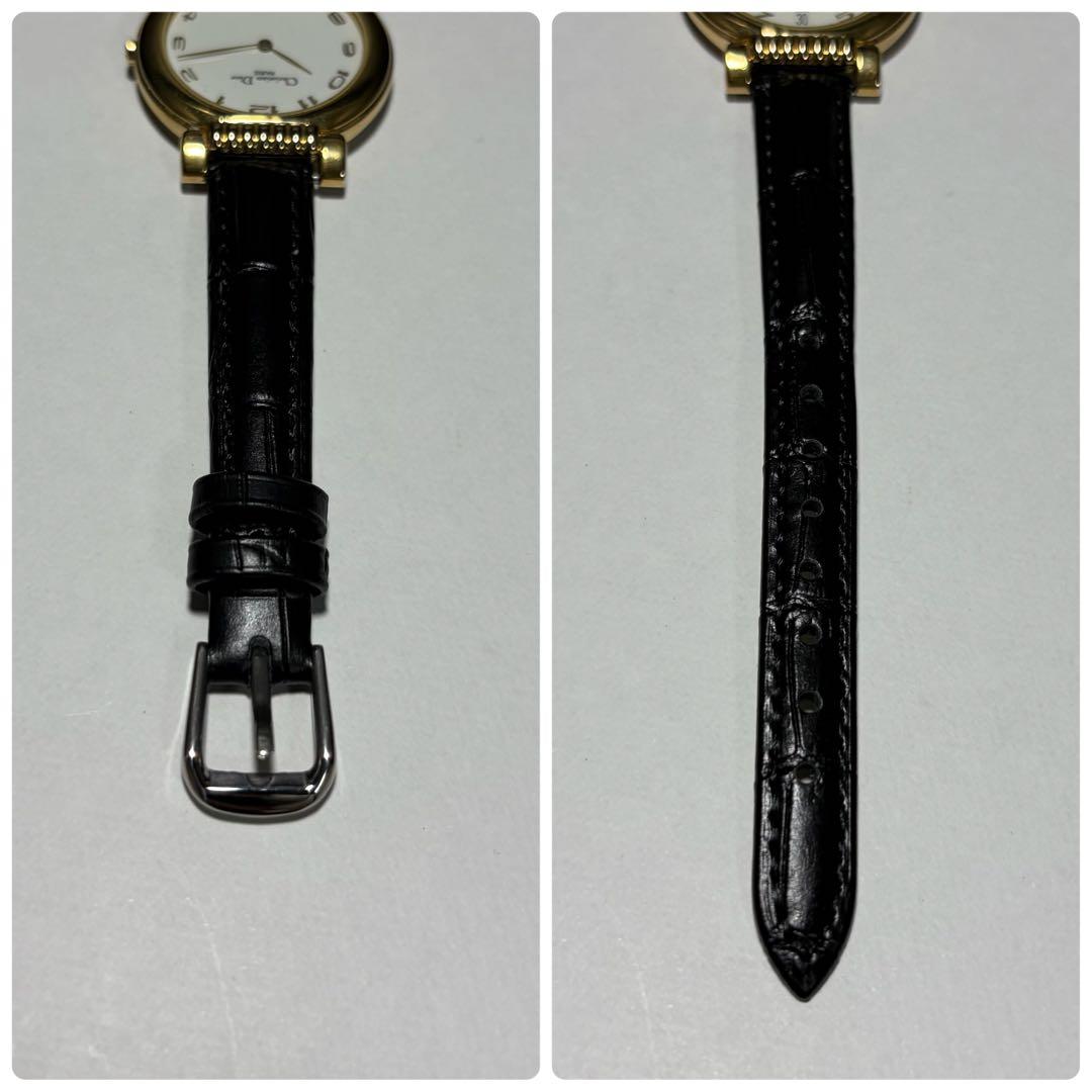 【稼働/新品電池/新品ベルト】ディオール 腕時計 45.125 クォーツ デイト