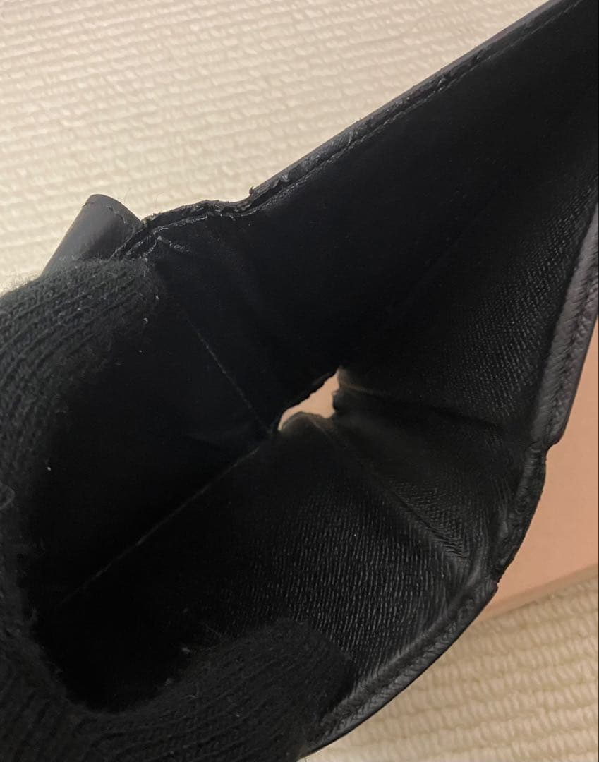 LOUIS VUITTON マカサー モノグラム 二つ折り財布