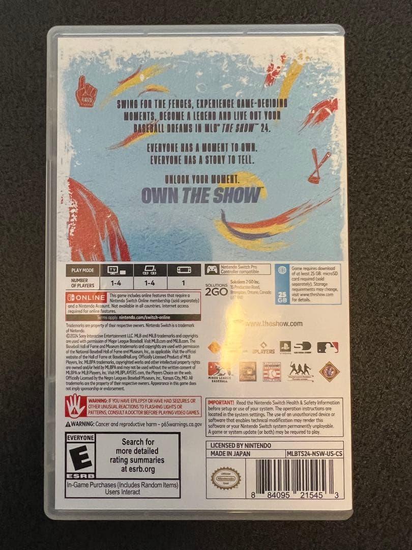 Nintendo Switch THE SHOW 24 Nintendo Switch