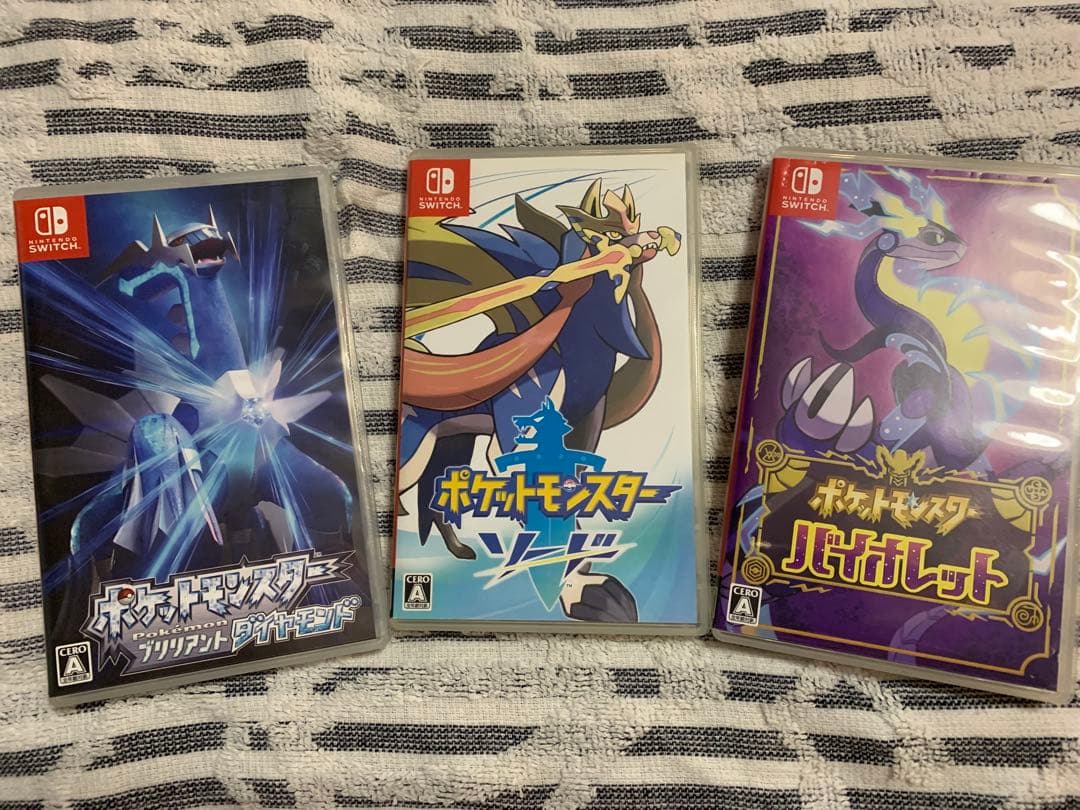 Switch ポケモン3点セット