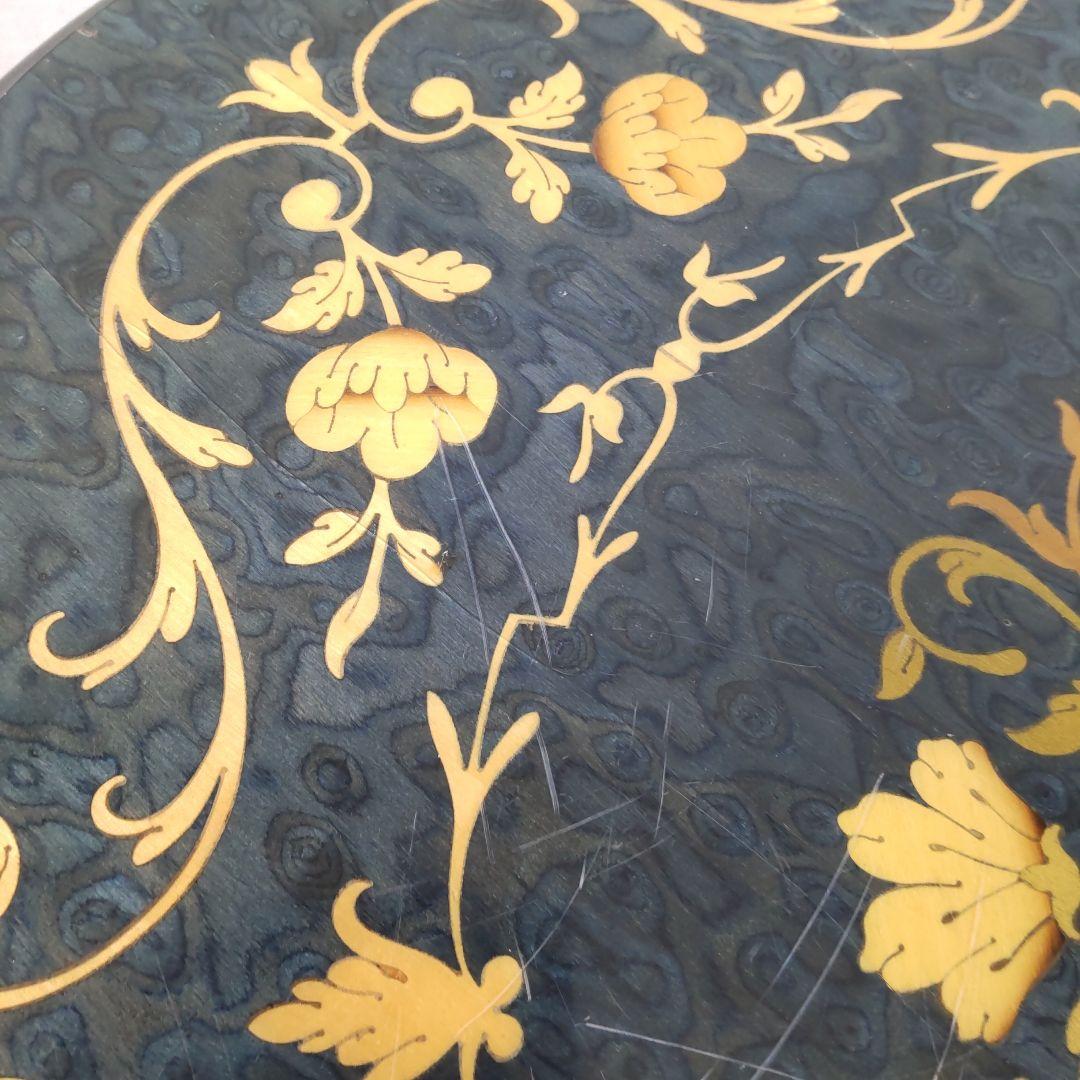 イタリア製クラシック家具　象嵌　花台　サイドテーブル飾り台etc