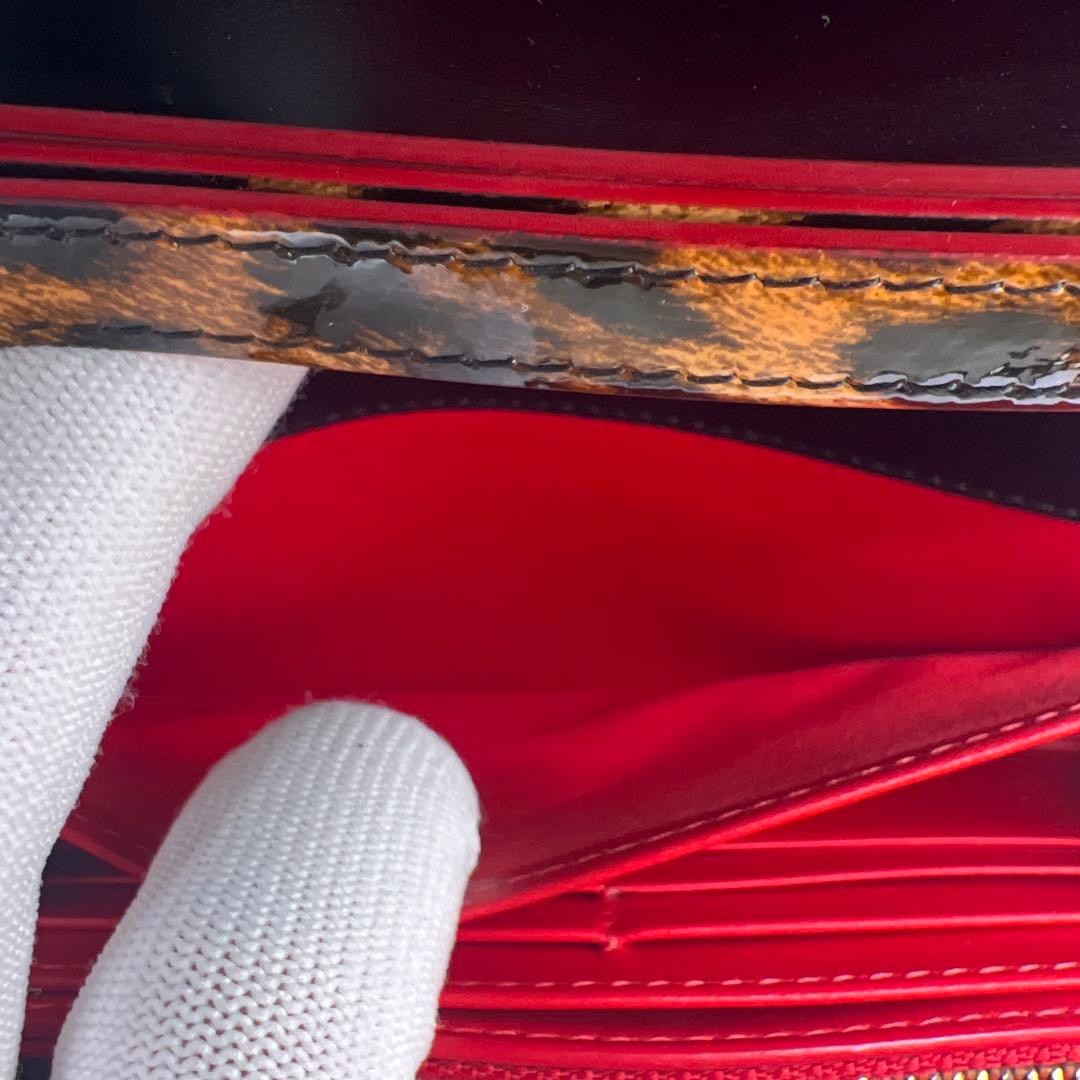 ✨美品✨クリスチャンルブタン 長財布 パネトーネレオパード柄 レザー