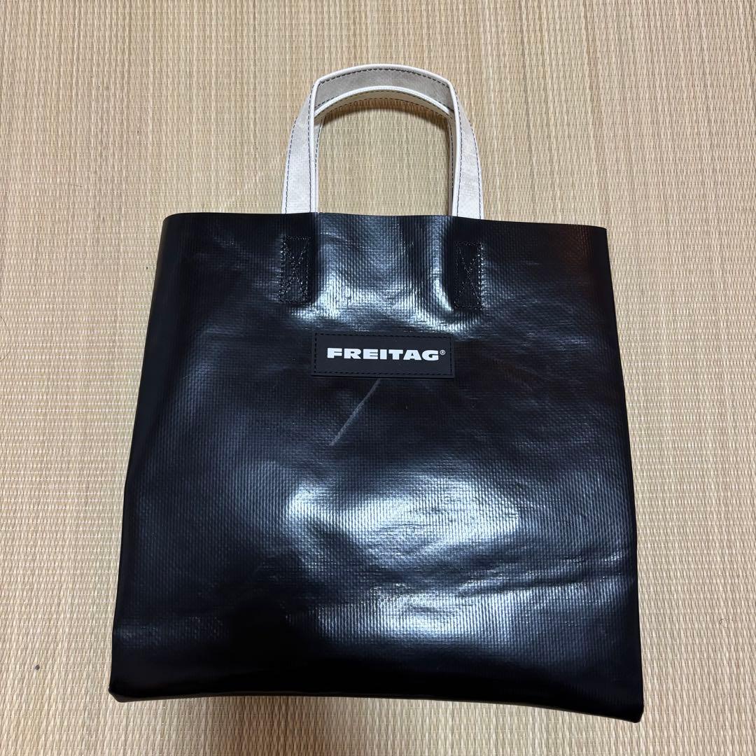 レア物 FREITAG F250 SONNY ショッピングバッグ 黒 白