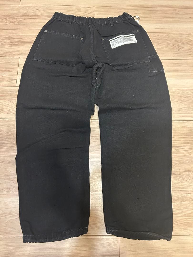 n.hoolywood FR パンツ ブラック 24AW 38