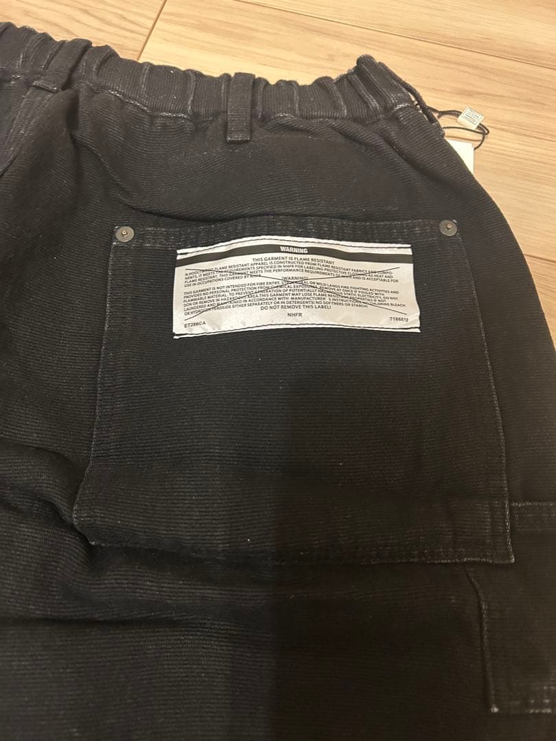 n.hoolywood FR パンツ ブラック 24AW 38