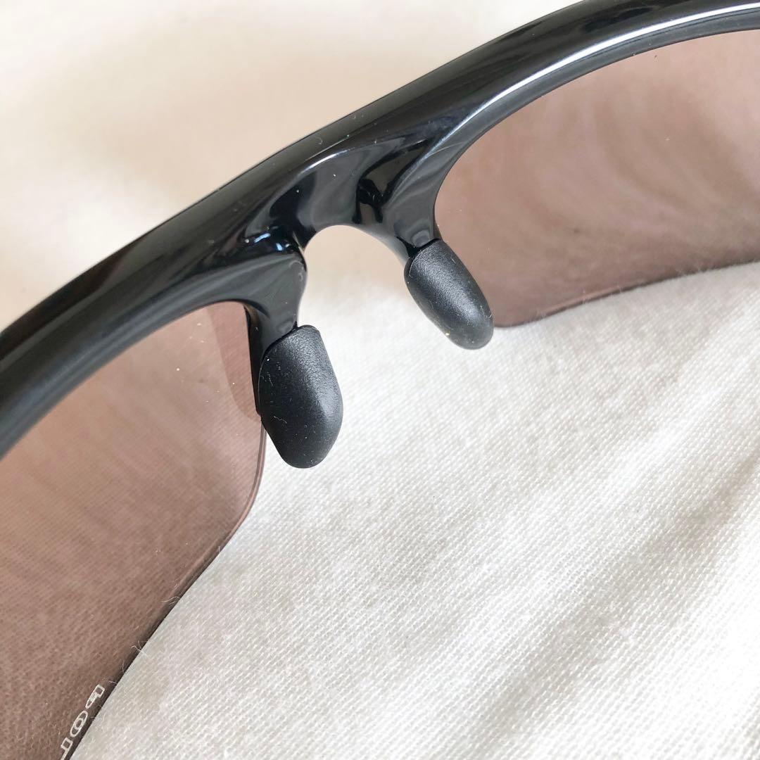 【Oakley】偏光 サングラス ケース付き　替えレンズ　替え鼻パッド　袋　美品