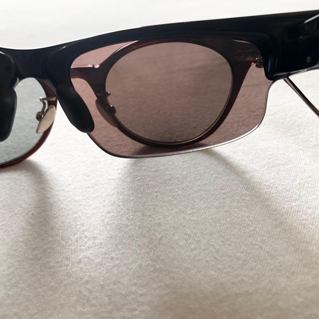 【Oakley】偏光 サングラス ケース付き　替えレンズ　替え鼻パッド　袋　美品