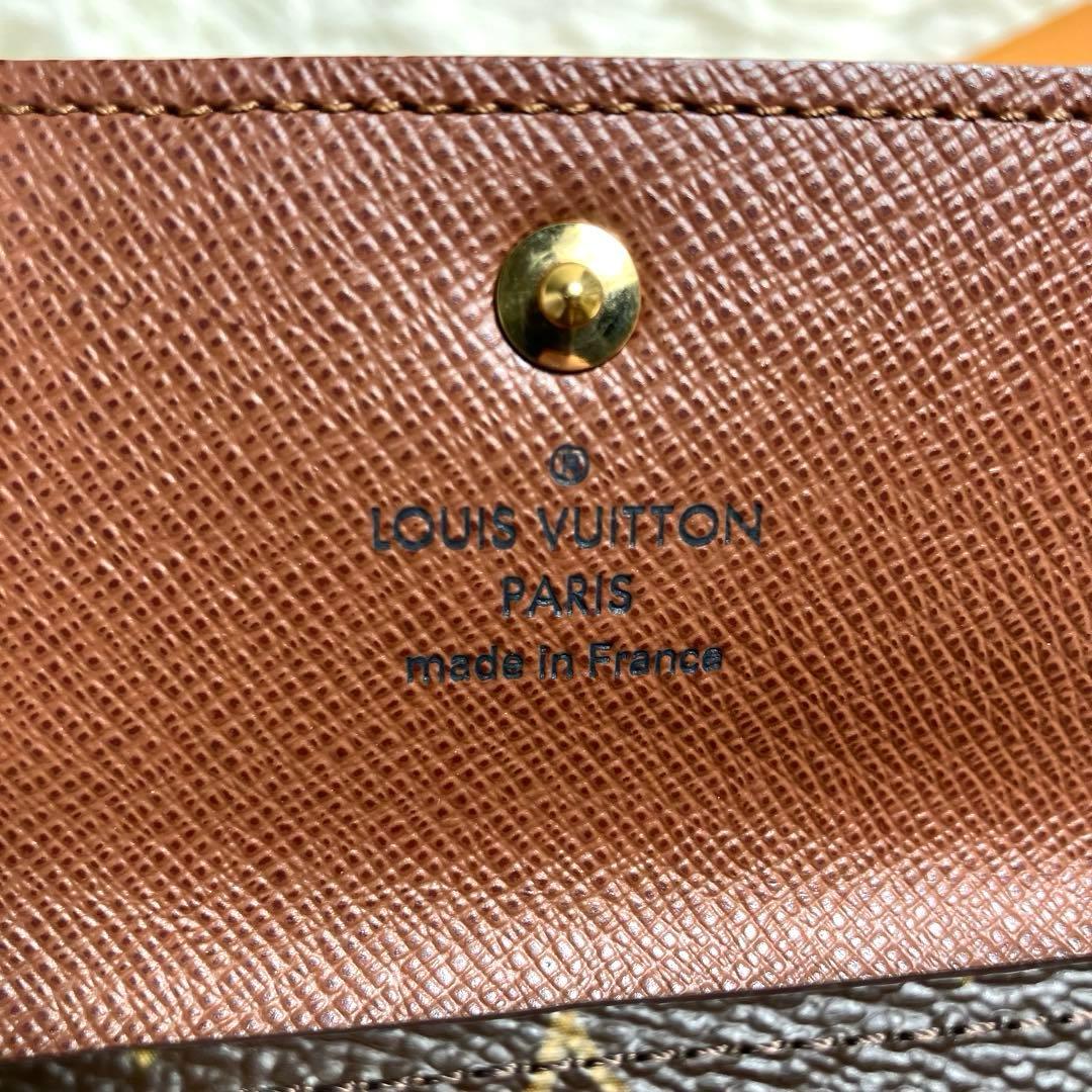 極美品＊ルイヴィトン 4回キーケース モノグラム ゴールド金具