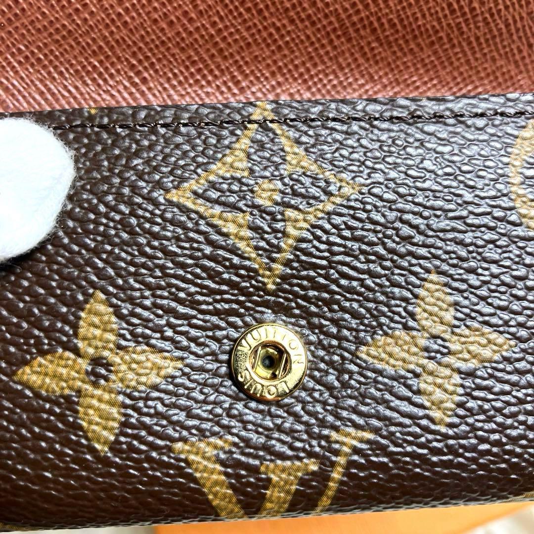 極美品＊ルイヴィトン 4回キーケース モノグラム ゴールド金具