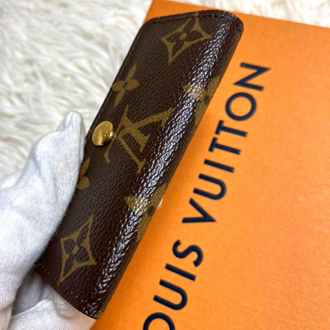 極美品＊ルイヴィトン 4回キーケース モノグラム ゴールド金具