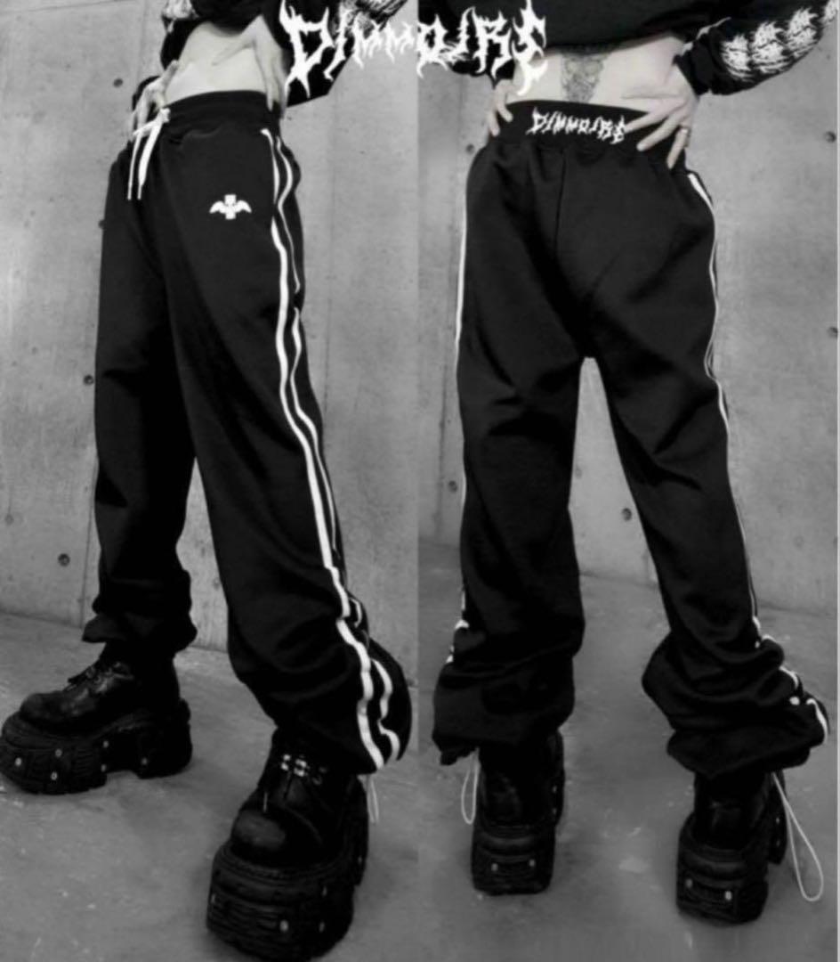 DimMoireスピンドルジャージ パンツセット　Black