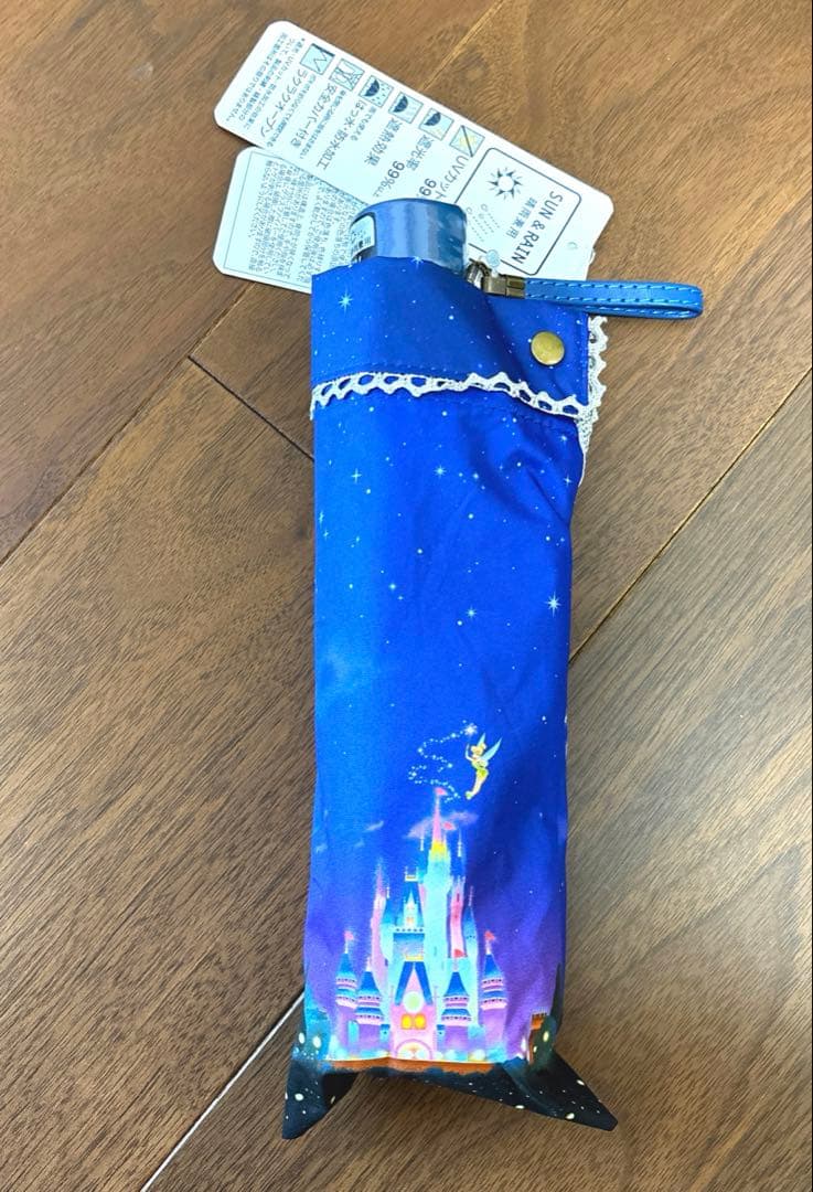 ディズニーリゾート 夜景 晴雨兼用 折傘