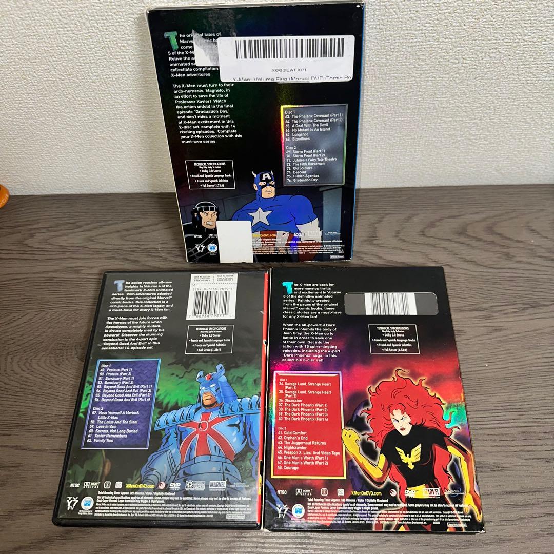 [G9067]DVD マーベル　X-MEN 中古品