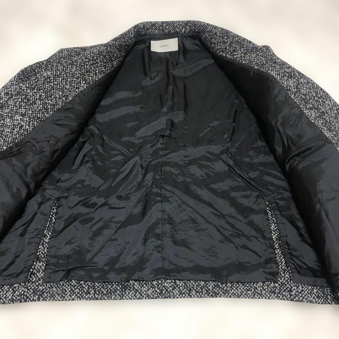 美品完売品 ✨LOHEN　ジャコット　テイラードジャケット　ツイード　大きめ
