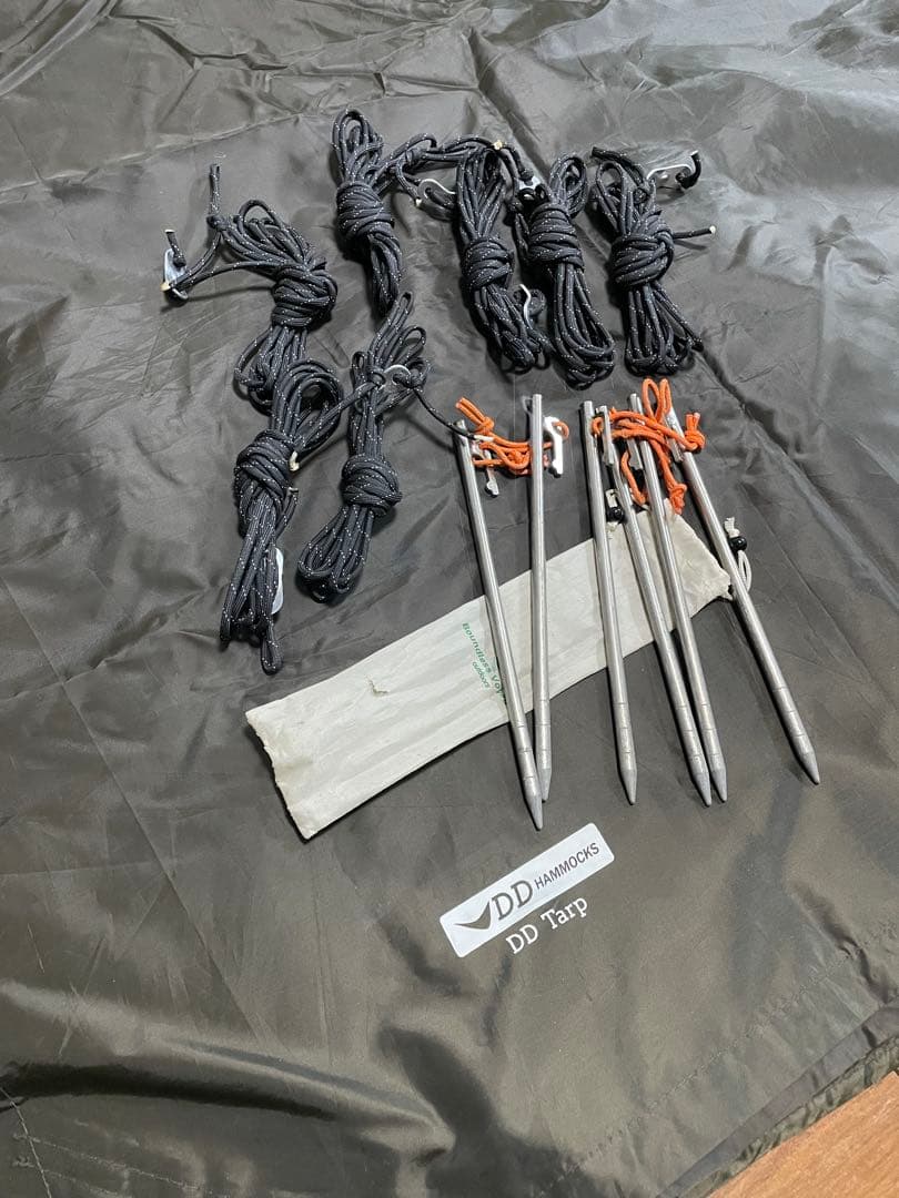 DD Hammocks DD Tarp 4×4 タープ アレンジ色々！最終値下げ